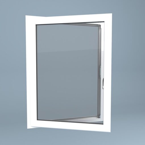 uPVC Window Left Open