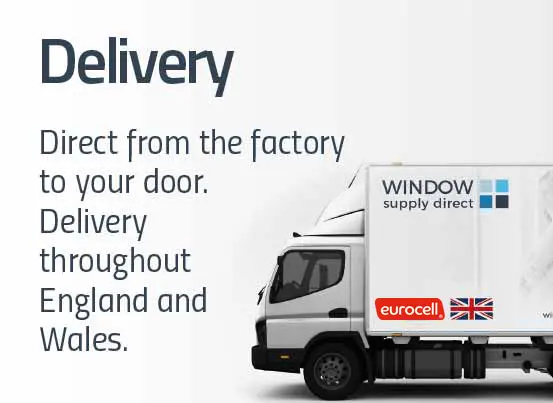 Delivery, Direct from the factory to your door. Delivery throughout England and Wales.